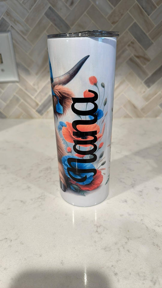 *Ready To Ship* 20 oz stainless steel Nana Tumbler